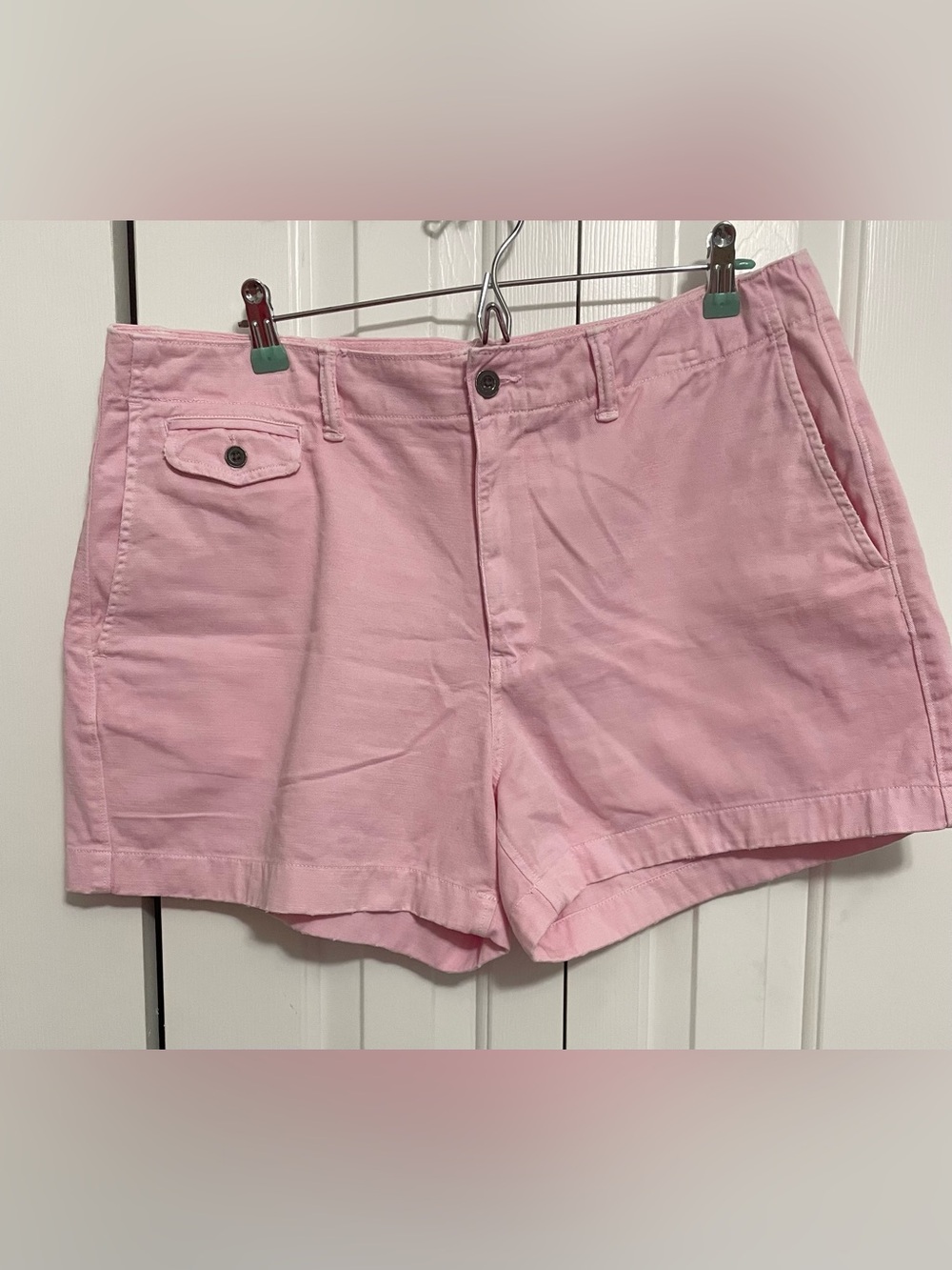 Polo by Ralph Lauren Light Pink Cotton Shorts